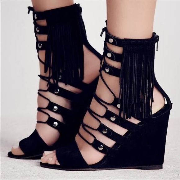 Free People Shoes - 💥Final price‼️Free People Solstice Wedge..NWB!